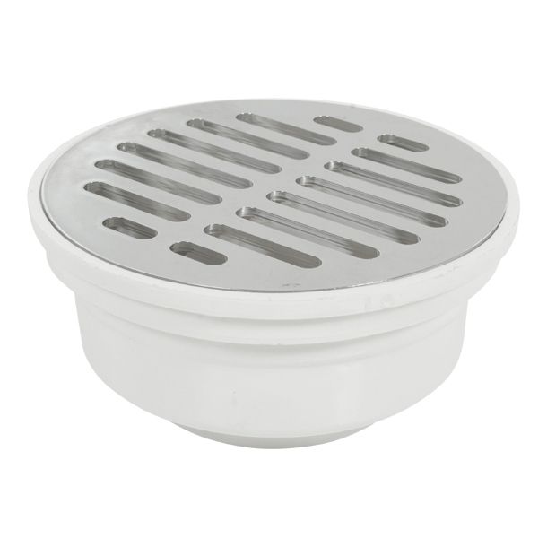 Cespol universal de pvc sanitario de 4"