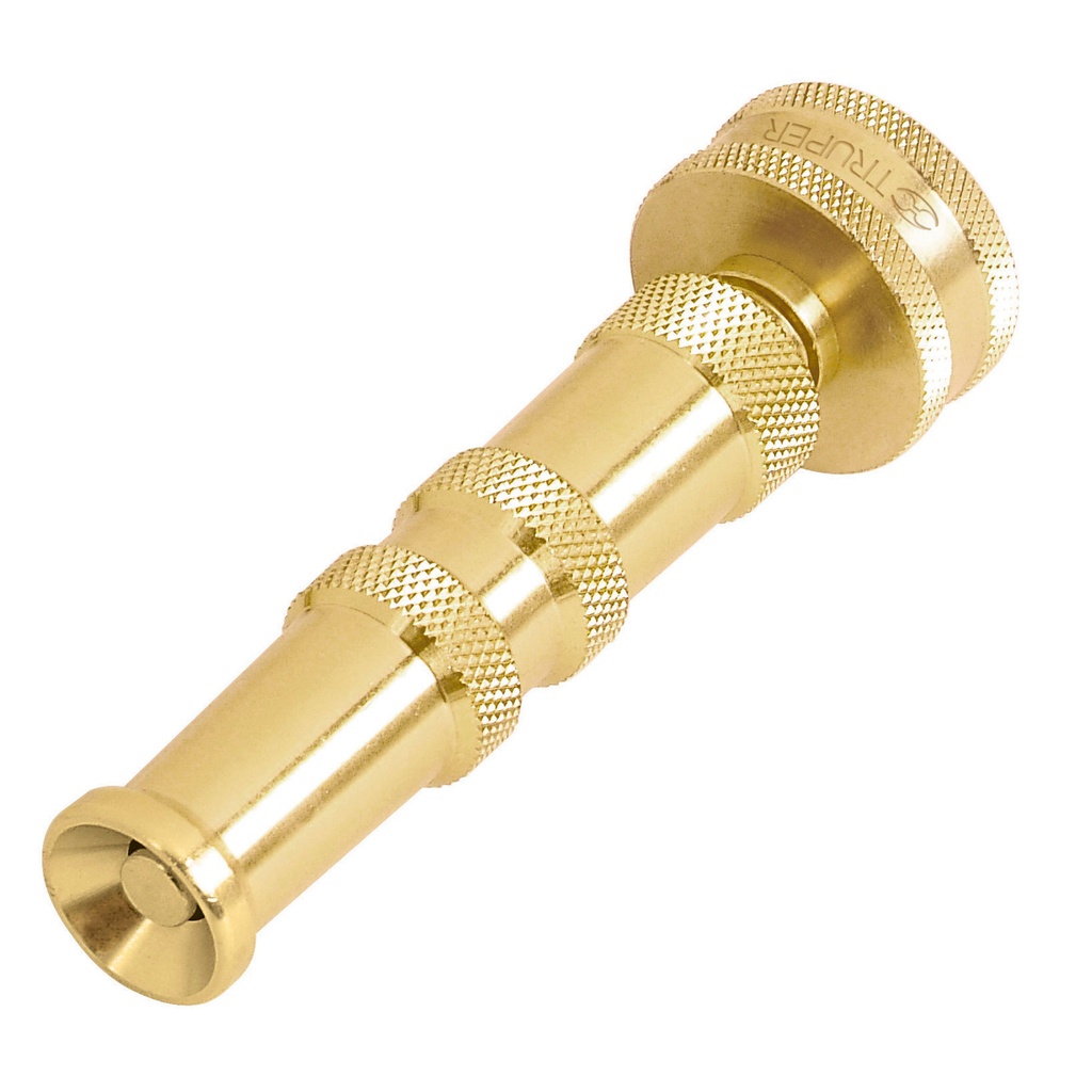 Chiflón 4" de latón maquinado para manguera
