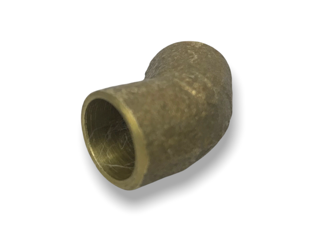 Codo de bronce de 2 1/2" x 45°