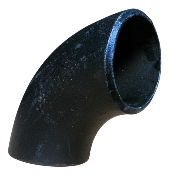 Codo negro soldable de 4" x 90°