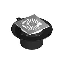 Coladera para baño con rejilla metal tuboplus