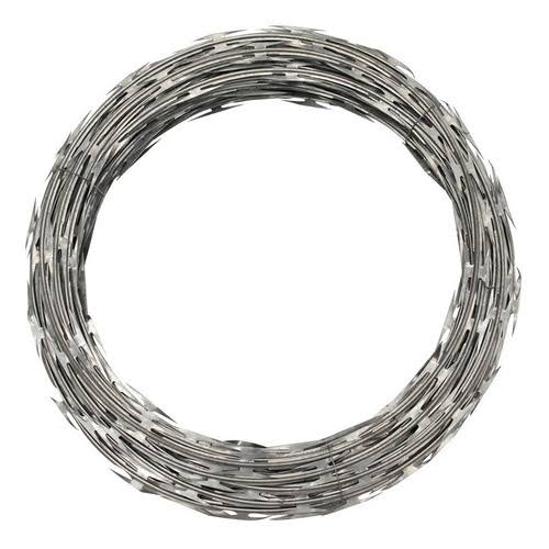 Concertina galvanizada de 4 puntas (alambre dragon)