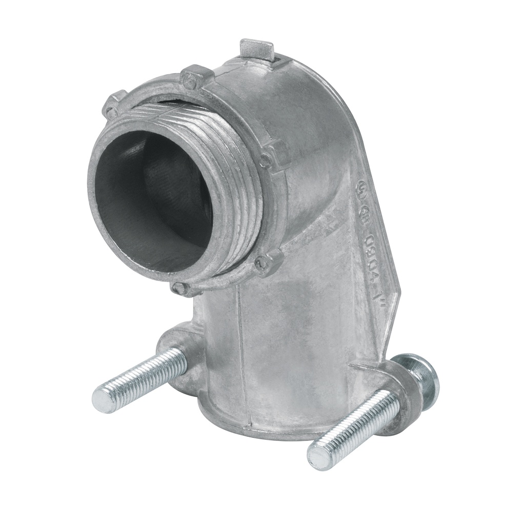 Conector curvo para tubo flexible de 1"