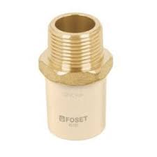 Conector de cpvc cuerda exterior de 1/2" con inserto metálico