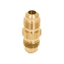 Conector de latón para gas de 3/8-1/2"