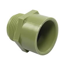 Conector de pvc conduit verde de 3"