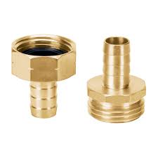 Conectores de latón macho y hembra 5/8"