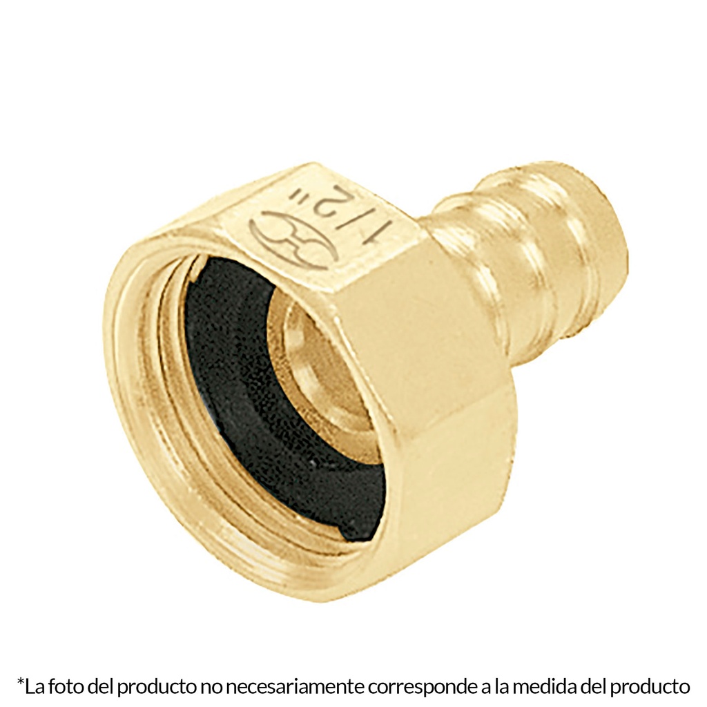 Conexión para manguera de 3/4" hembra 