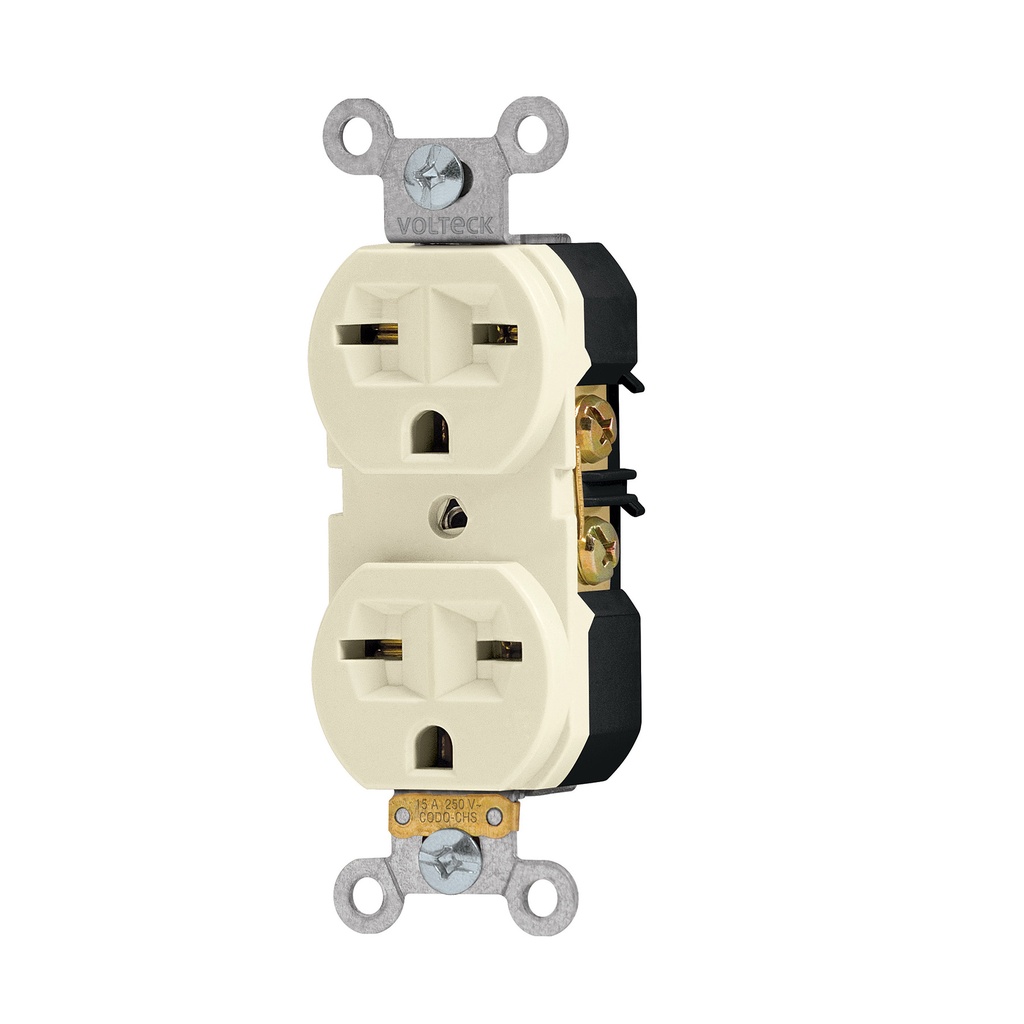 Contacto dúplex cara de chino