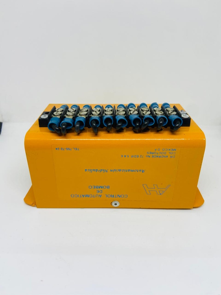 Control de bombeo para cisterna