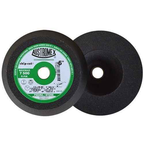Copa para piedra de 5" con entrada 5/8" grano 80 kreator