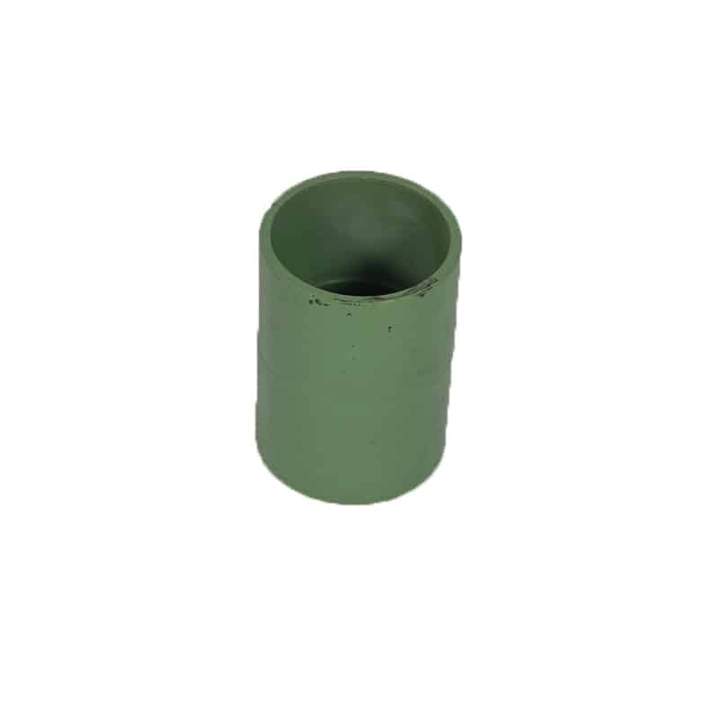 Cople conduit pvc verde de 1 1/2"
