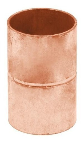 Cople de cobre de 1/2"