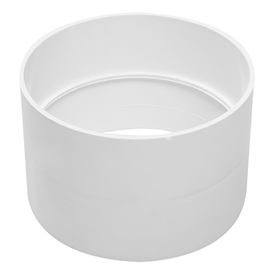 Cople de pvc sanitario de 2"
