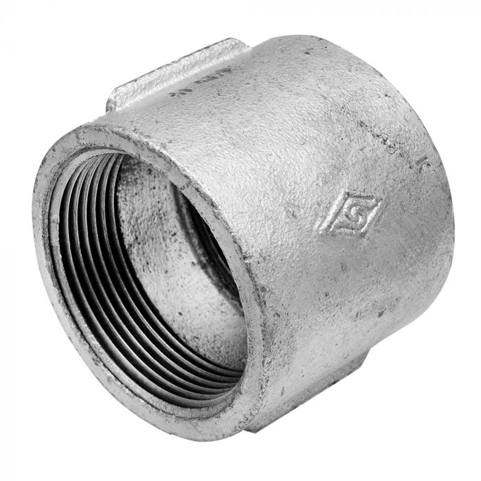Cople galvanizado de 4"