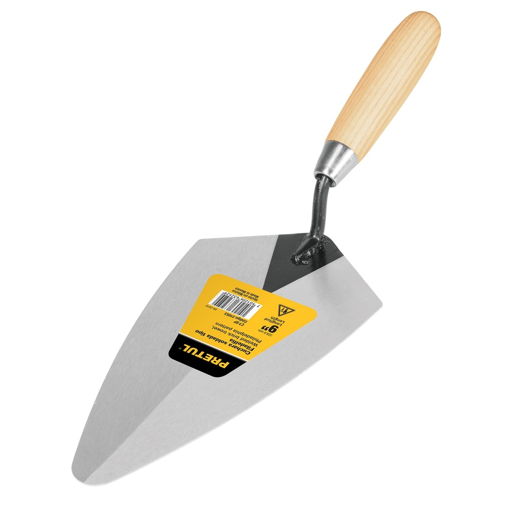 Cuchara para albañil tipo filadelfia 7"