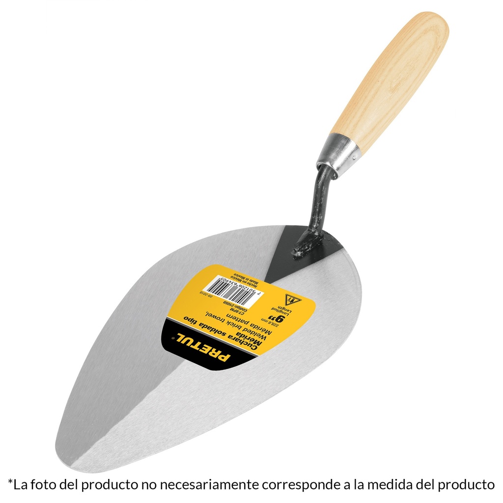 Cuchara para albañil tipo mérida 8"
