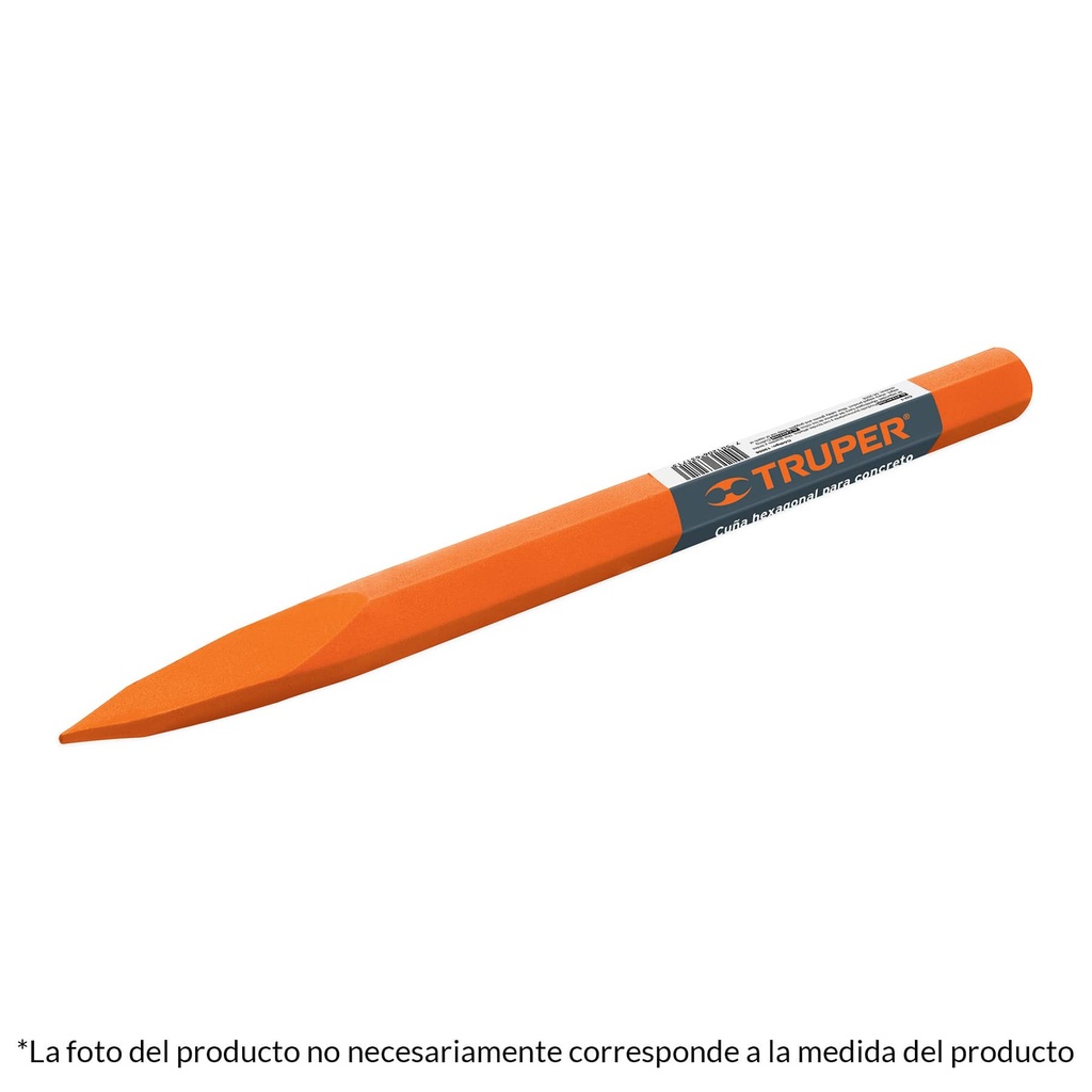 Cuña para concreto de 1 1/2"