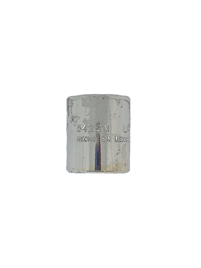 Dado mm cuadrado 1/2" # 5422-m 22 mm 12 p