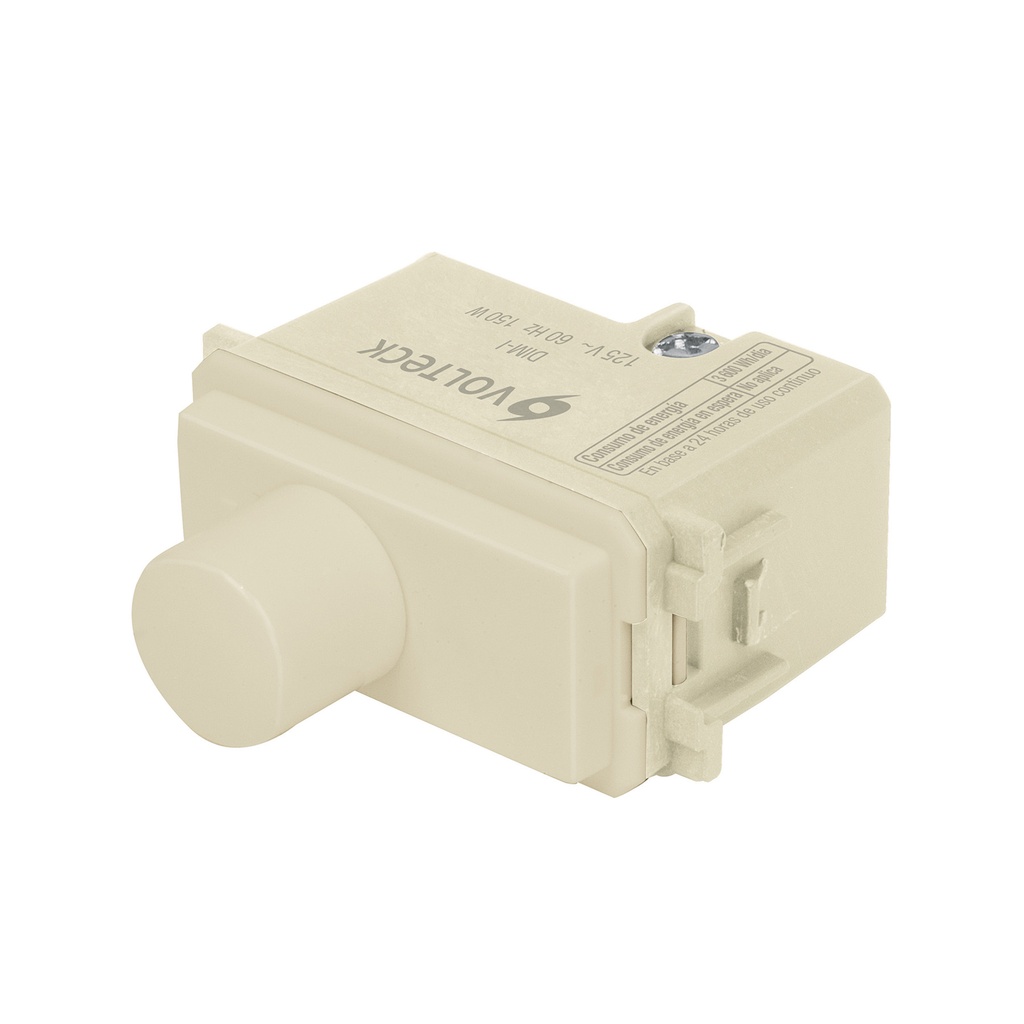 Dimmer giratorio linea italiana marfil