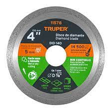 Disco de diamante rin continuo de 9"x2mm