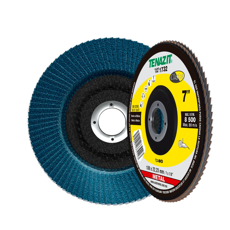 Disco laminado grano 80 de 8" clásica (AUS1732)