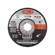 Disco para corte de acero inoxidable de 4 1/2" ecocut (AUS775)
