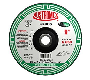 Disco para corte de concreto 9" C-385