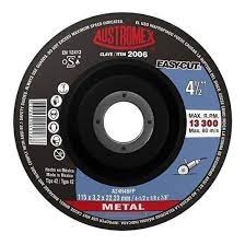 Disco para corte de metal de 4 1/2" easy-cut (AUS2006)