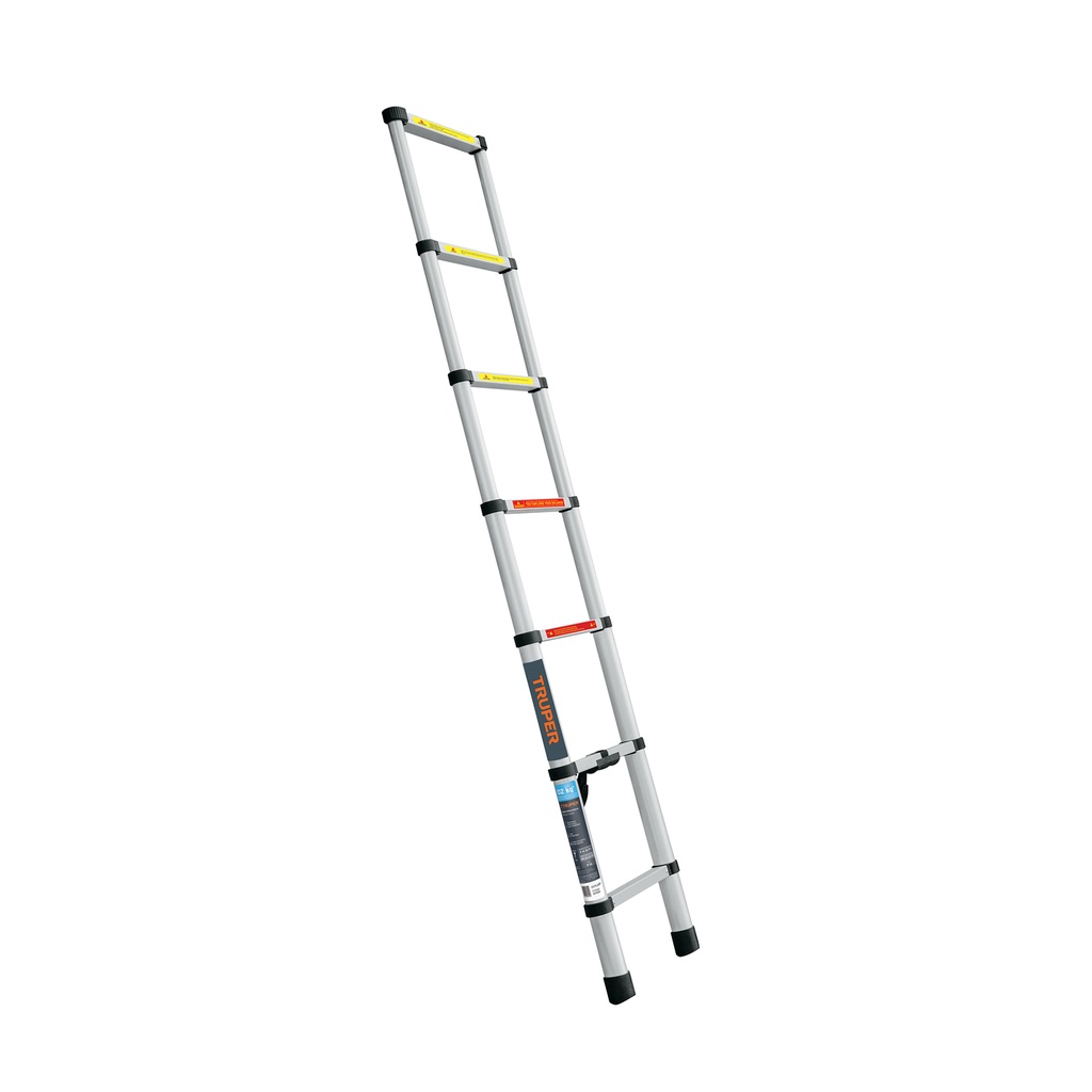 Escalera telescopica tipo II de 7 peldaños aluminio
