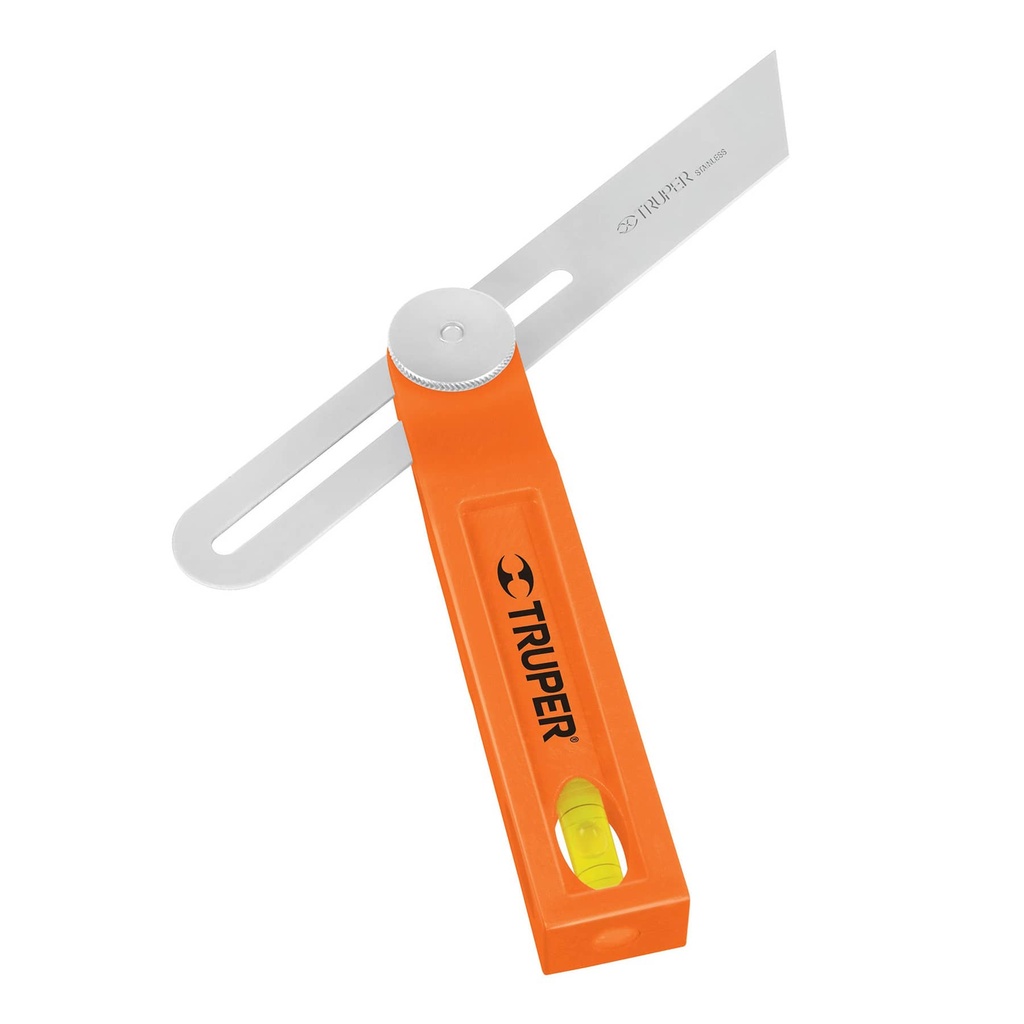 Escuadra falsa de acero inoxidable de  8"