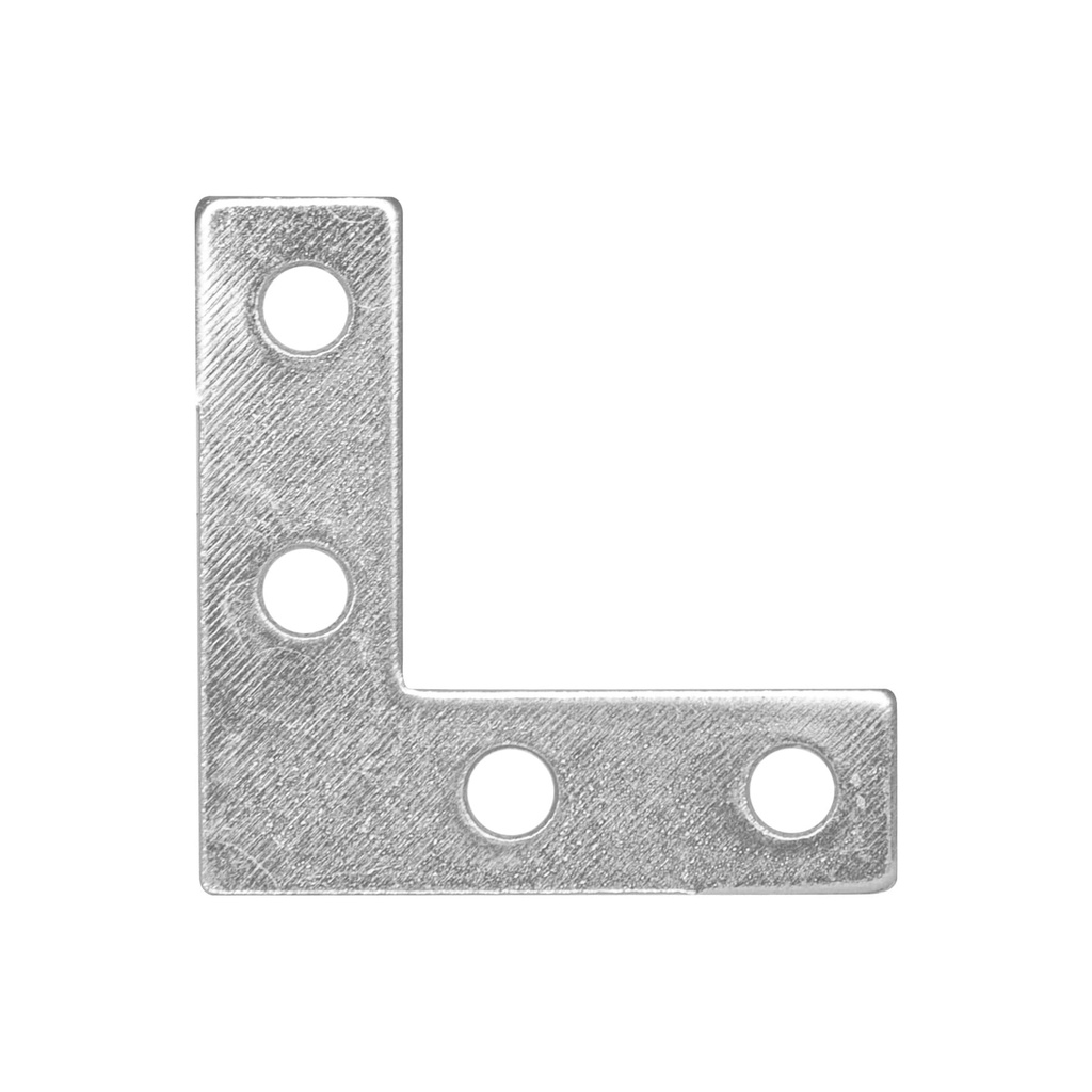 Escuadra plana cantoneras 1 1/2" x 1 1/2"