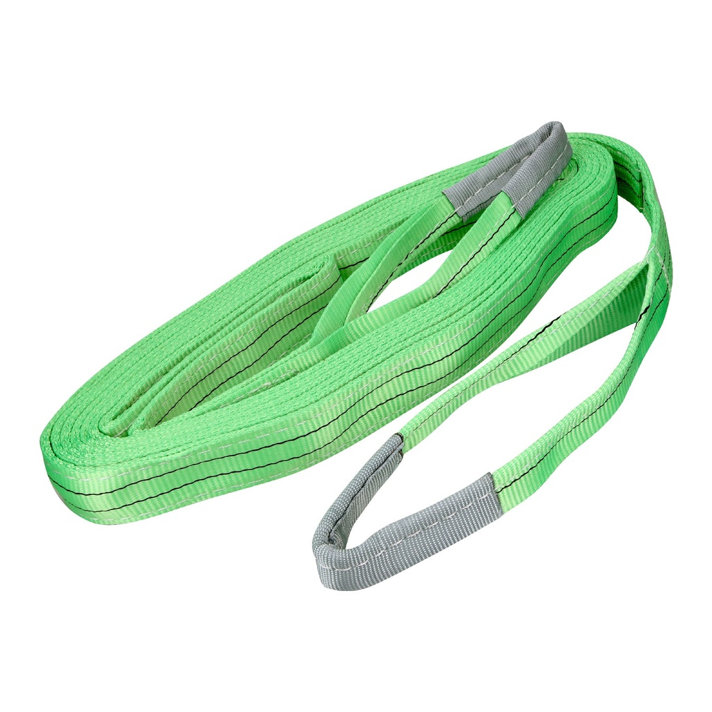 Eslinga de poliester ojo a ojo de 2" x 8 mts