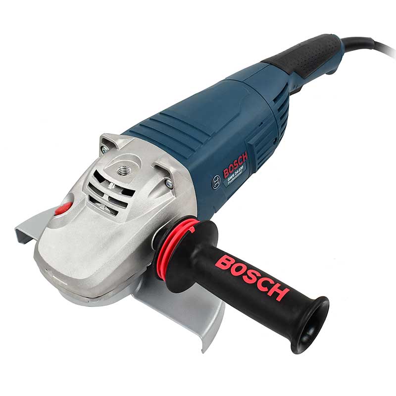 Esmeriladora angular de 9" 2400 w bosch