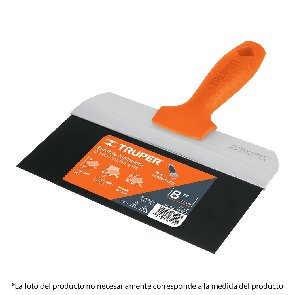 Espatula tapizadora de 12" acero al medio carbono