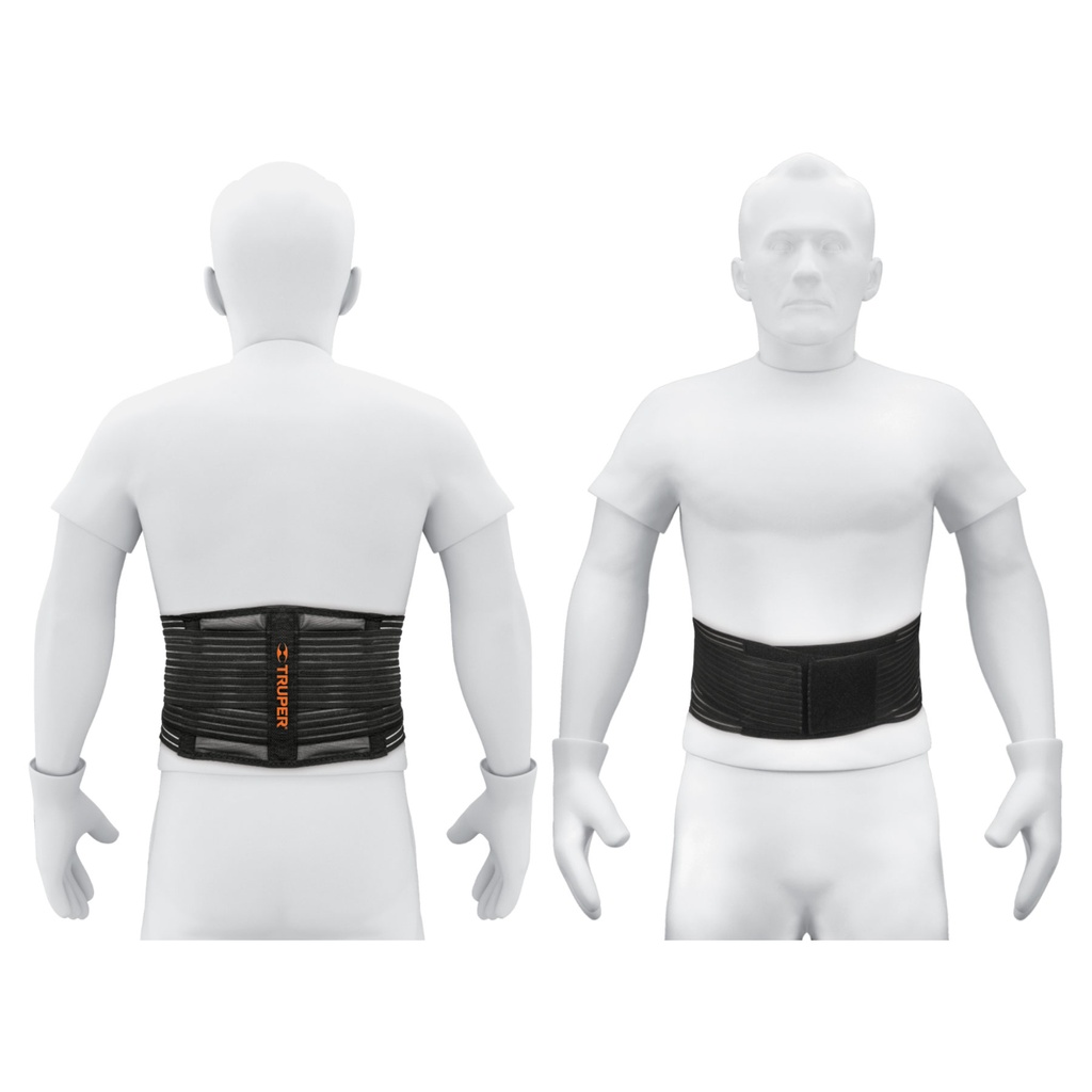 Faja tipo cinturón de malla transpirable talla mediana