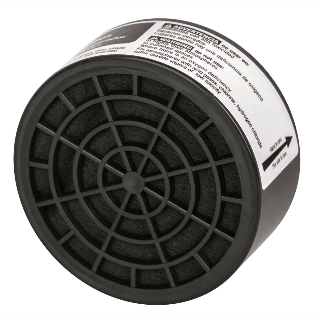 Filtro de repuesto para gases ácidos repuesto