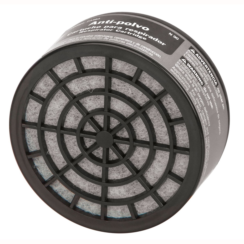 Filtro de repuesto para polvos y partículas repuesto
