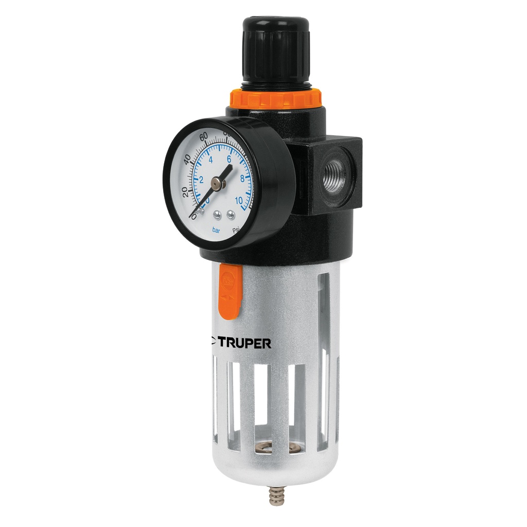 Filtro y regul de presion  aire 1/4 npt