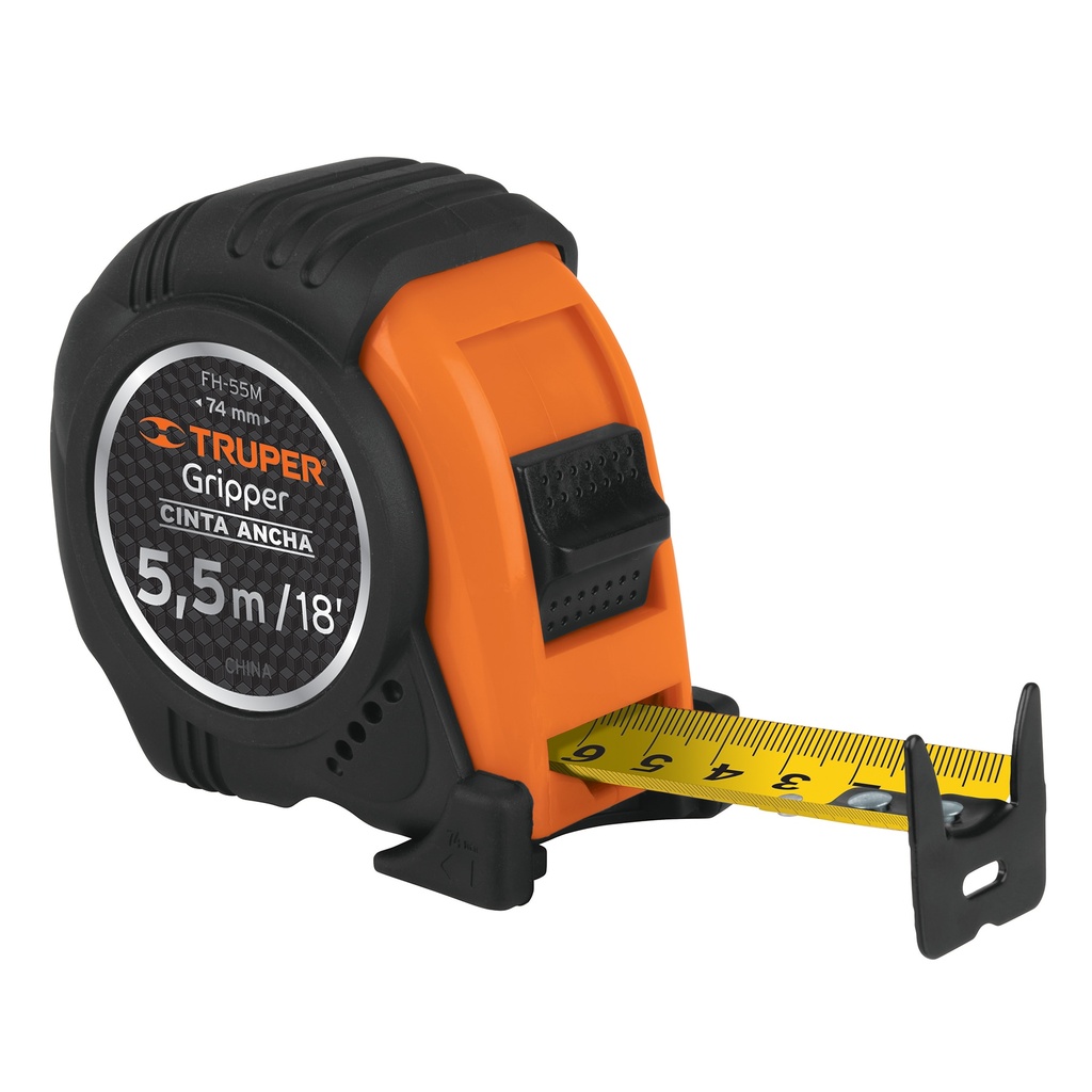 Flexómetro contra impacto de 5.5 mts