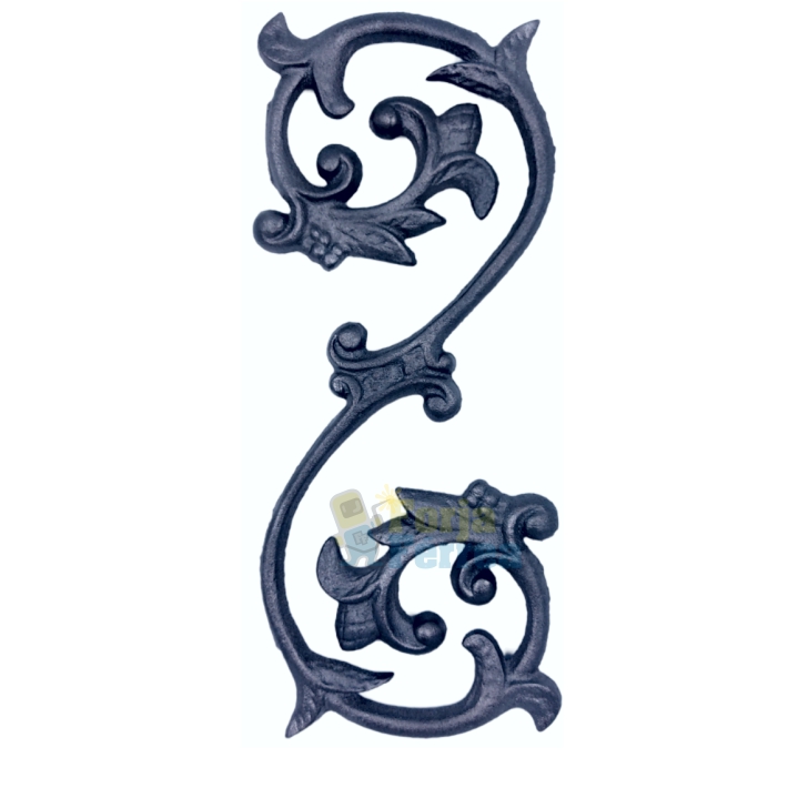 Forja adorno culebra 7107