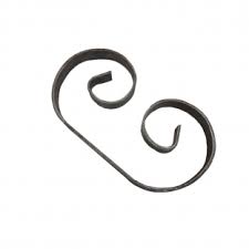 Forja troquelada figura de bigote (BIGOT060K)