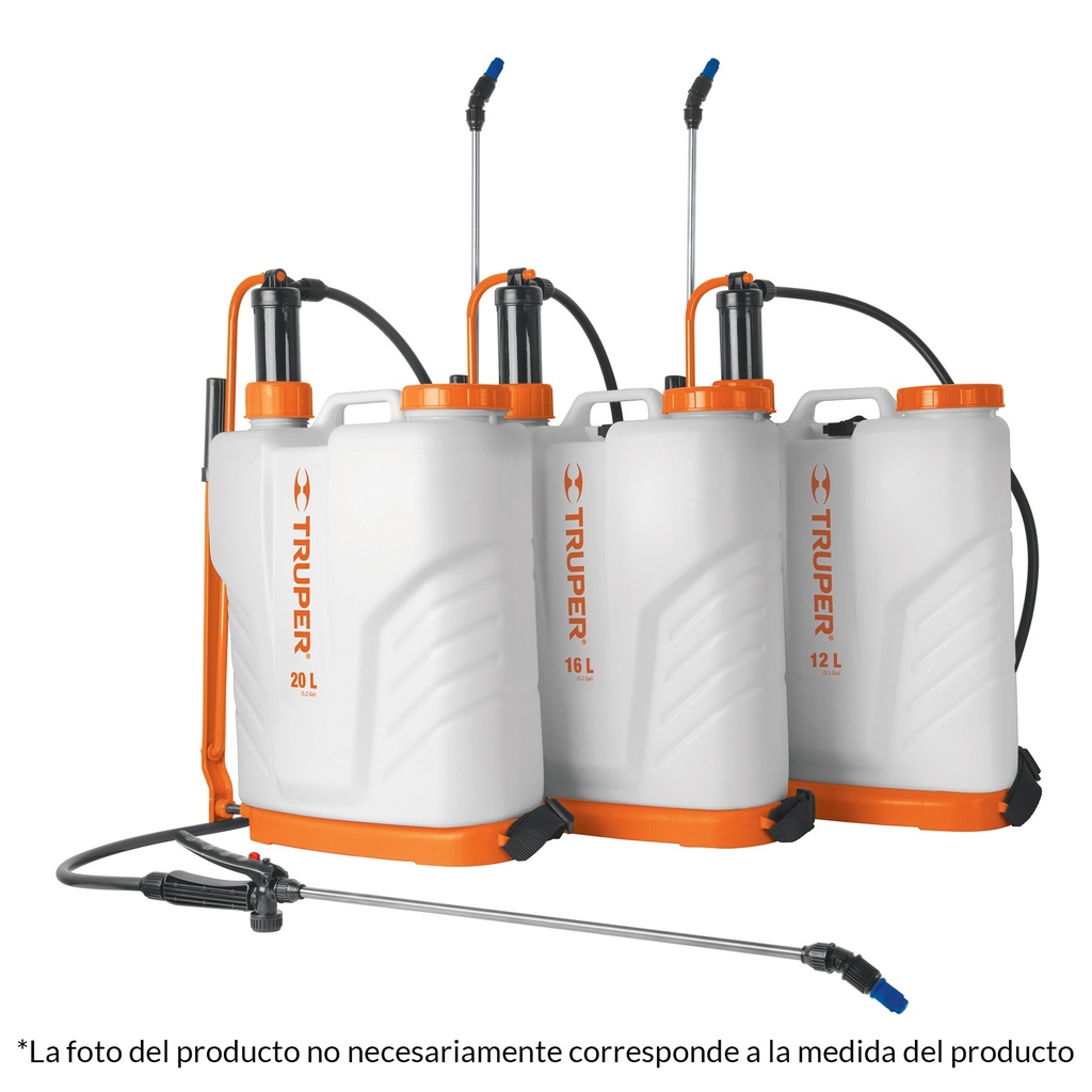 Fumigador tipo mochila de 16 lts