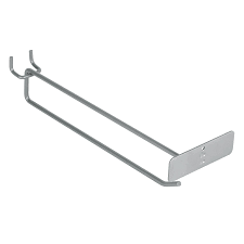 Gancho recto de 9" con portaetiqueta