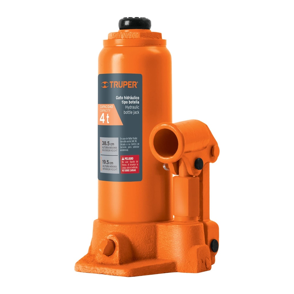 Gato hidráulico de botella 4 tn