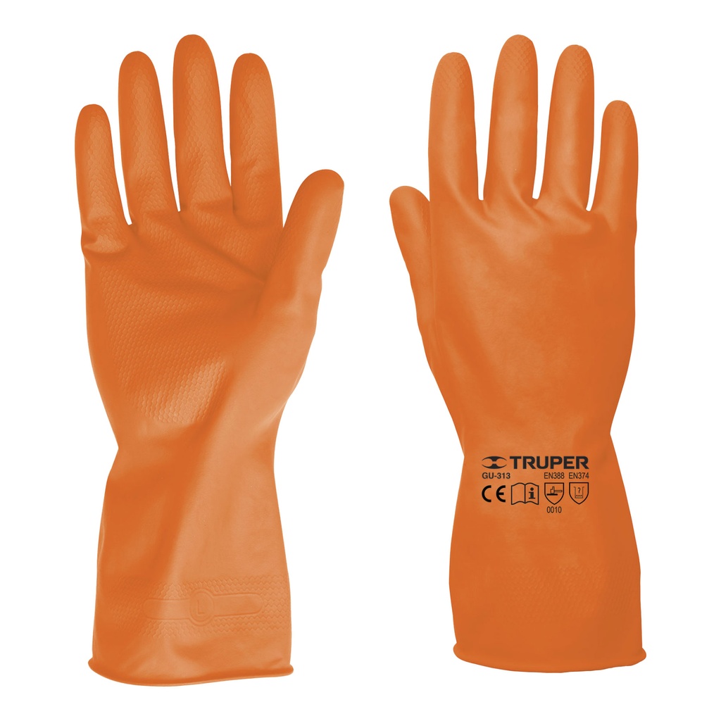 Guantes de latex para limpieza en general talla grande