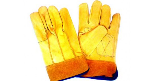 Guantes de piel reforzados tipo pemex