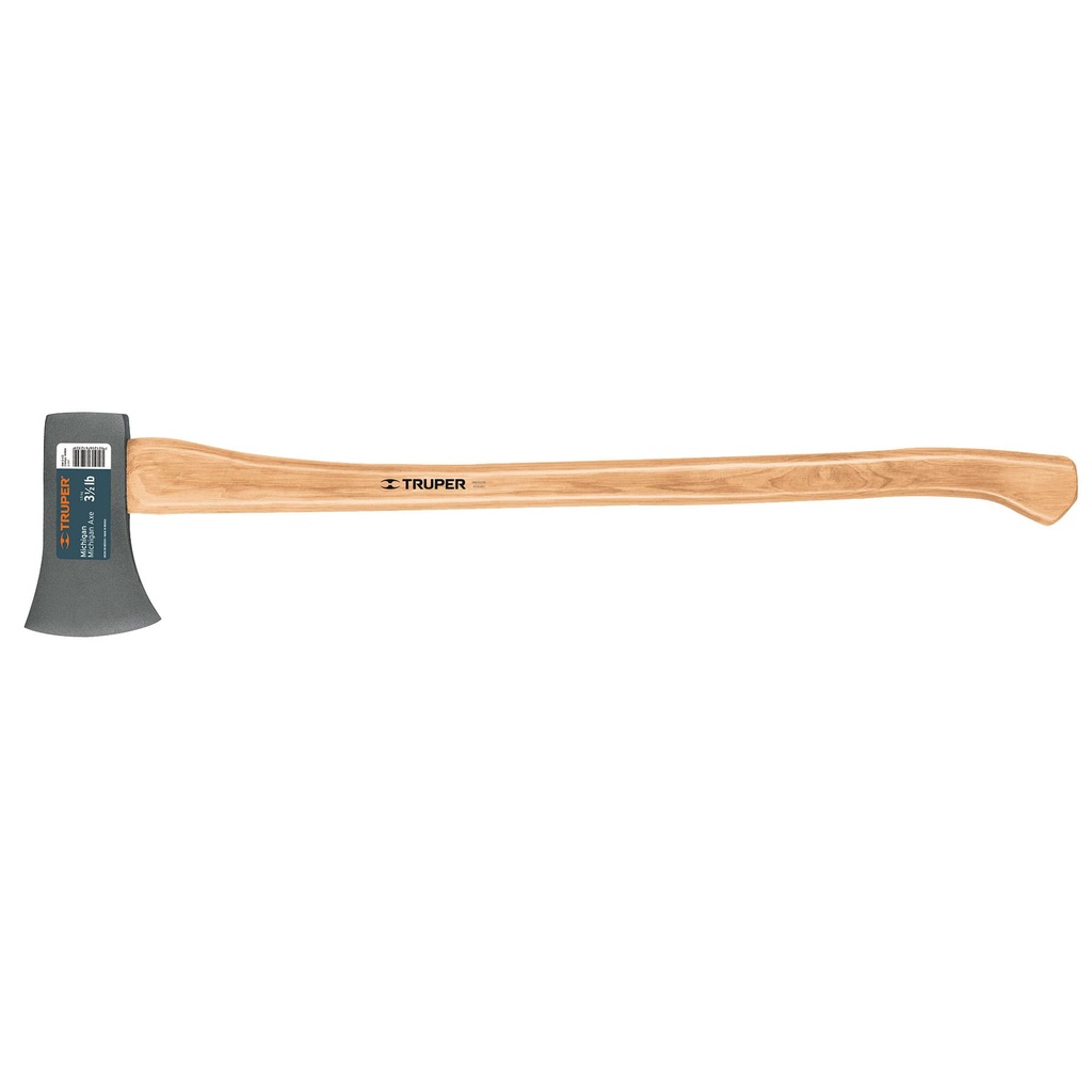 Hacha michigan de 3 1/2 lbs con mango hickory 35"