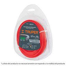 Hilo redondo para desbrozadora de 24 mm x 12 mts