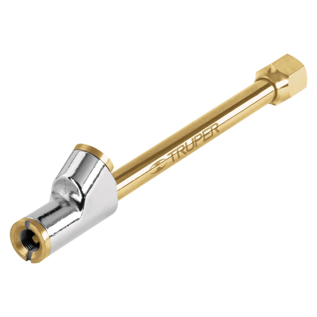 Inflador de cabeza doble cuerda 1/4" NPT